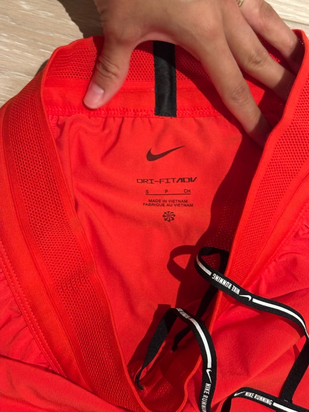 Nike Bright Red Aeroswift Dri-FIT ADV Running Shorts